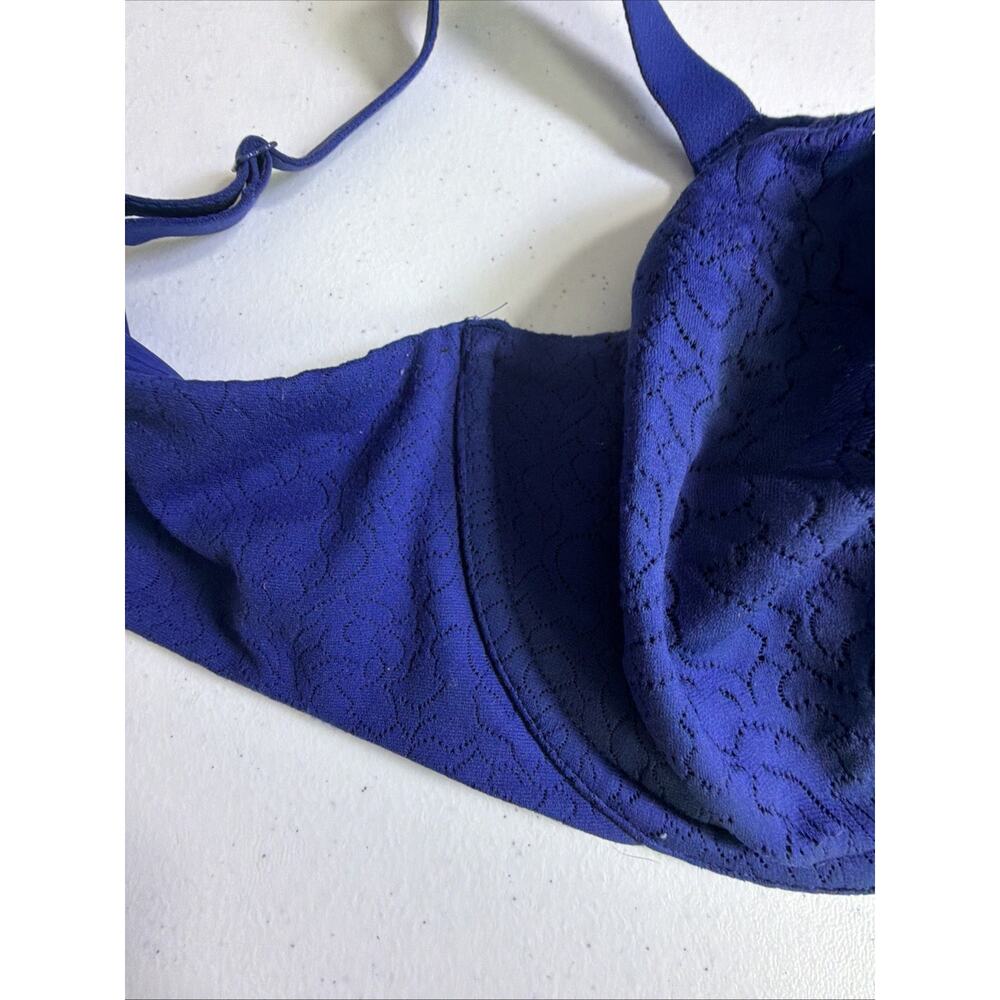 Wacoal 855345 Underwire inside job side support full T-Shirt Bra 36DDD blue - Picture 9 of 16
